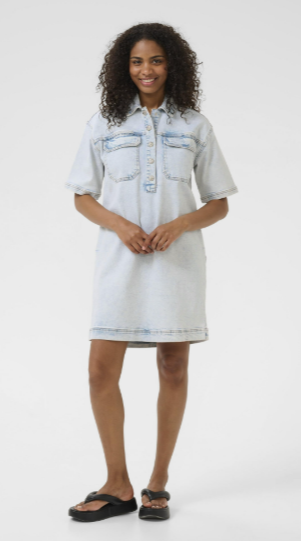 KAFFE KAMAJA DENIM DRESS